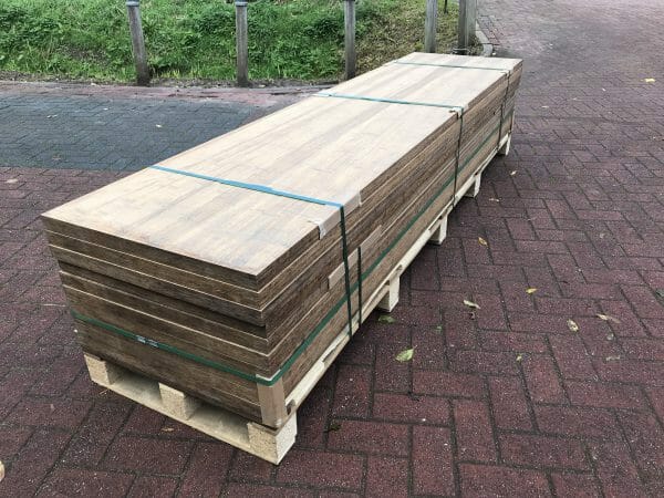 Plaat, ongeolied - 38 x 625 x 2500 mm